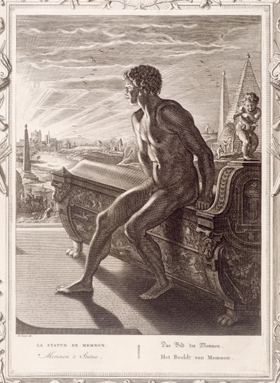 Statua di Memnone, 1731 da Bernard Picart